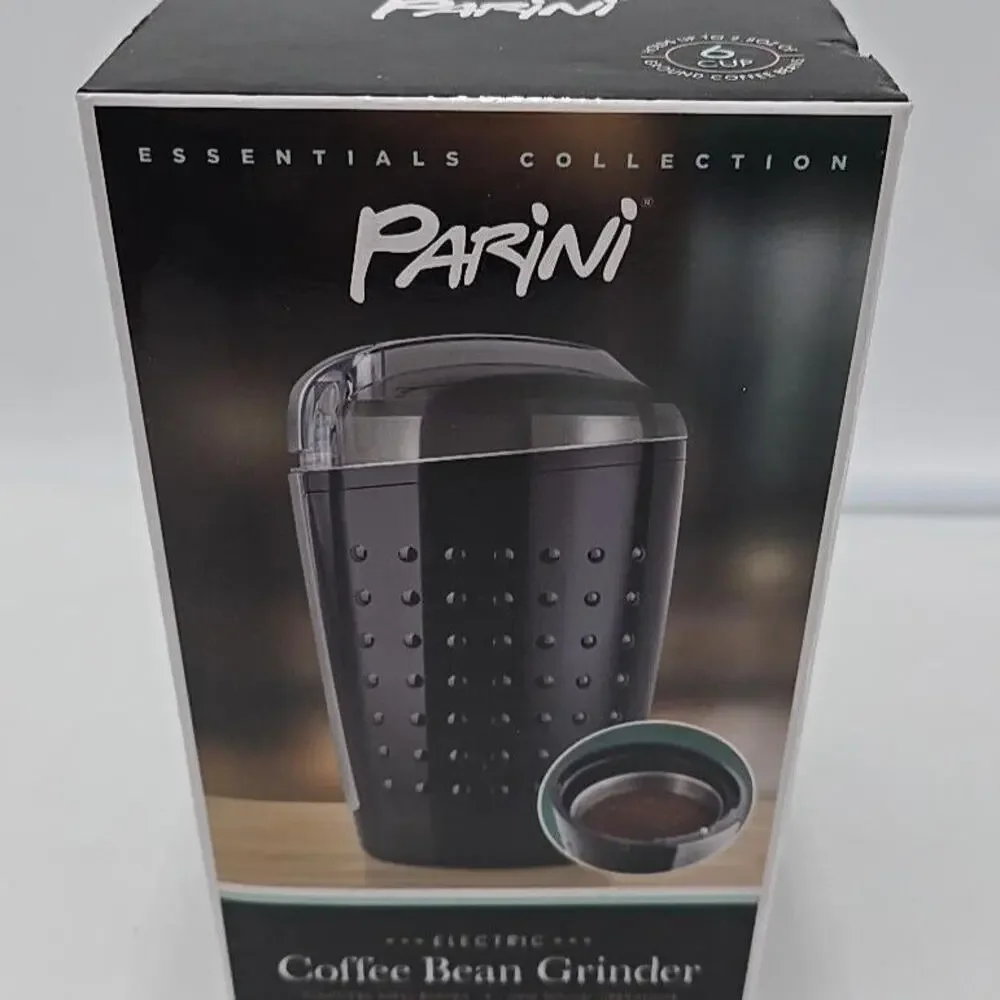 New - PARINI Electric Fresh Coffee Bean‎ Grinder - New